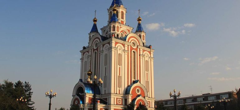 Успенский собор — Хабаровск, Соборная площадь, 1