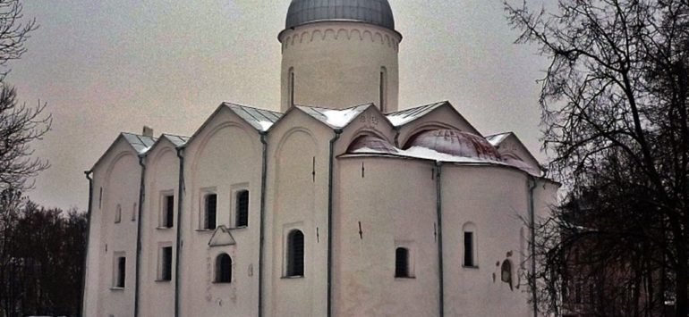 Церковь Иоанна Предтечи на Опоках — Великий Новгород, Ярославово Дворище