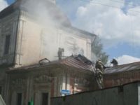В заброшенной вологодской церкви произошёл пожар