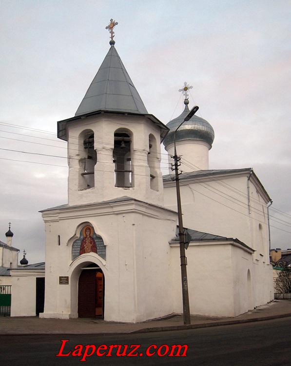 Церковь Покрова Богородицы от Нового Торга — Псков, улица Карла Маркса, 36