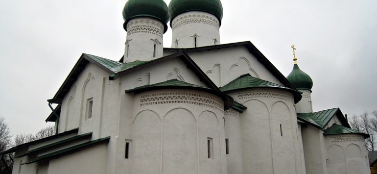 Церковь Богоявления с Запсковья — Псков, улица Герцена, 7