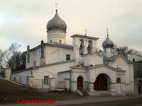Церковь Варлаама Хутынского — Псков, улица Леона Поземского, 53