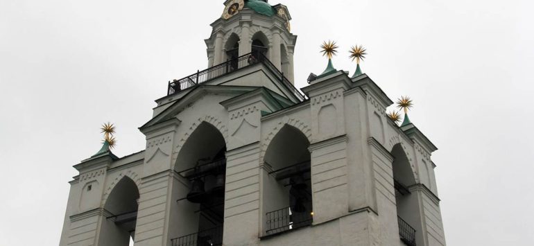 Звонница с церковью Богоматери Печерской — Спасо-Преображенский монастырь в Ярославле