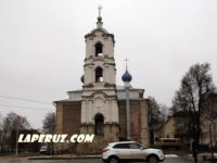 Колокольня церкви Успения — Касимов, Соборная площадь, 1А