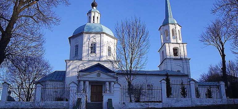 Тихвинская церковь — Брянск, улица Верхняя Лубянка, 108