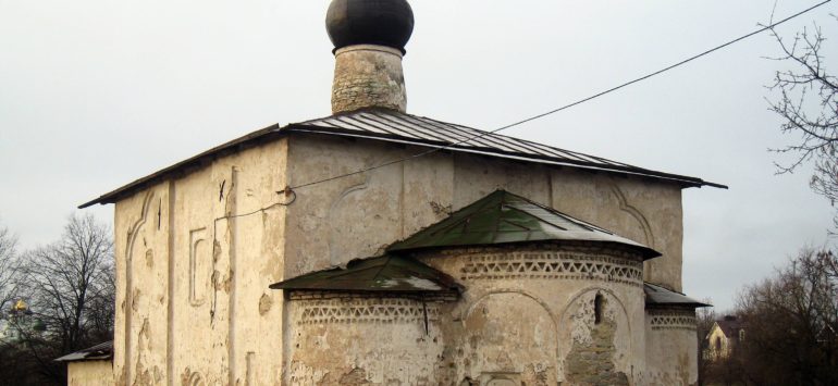 Церковь Косьмы и Дамиана с Гремячей горы — Псков, улица Гремячая