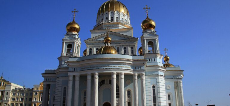 Кафедральный собор святого праведного воина Феодора Ушакова — Саранск, улица Советская, 53