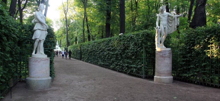 Любимая «зелёнка» Петра. Летний сад в Санкт-Петербурге