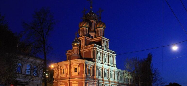 Рождественская (Строгановская) церковь — Нижний Новгород, улица Рождественская, 34